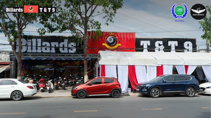 Hình ảnh câu lạc bộ T&T 9 từ bên ngoài