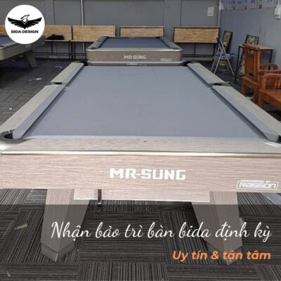 Nhận bảo trì bàn bida định kỳ - Uy tín & tận tâm