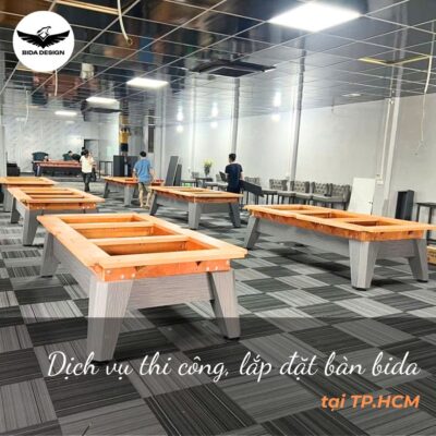 Dịch vụ lắp đặt bàn bida