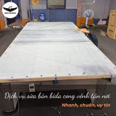 Dịch vụ sửa bàn bida cong vênh tận nơi