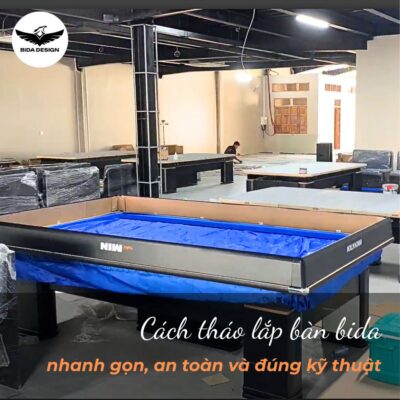 Tháo lắp bàn bida