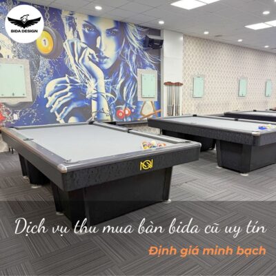 Dịch vụ thu mua bàn bida cũ uy tín