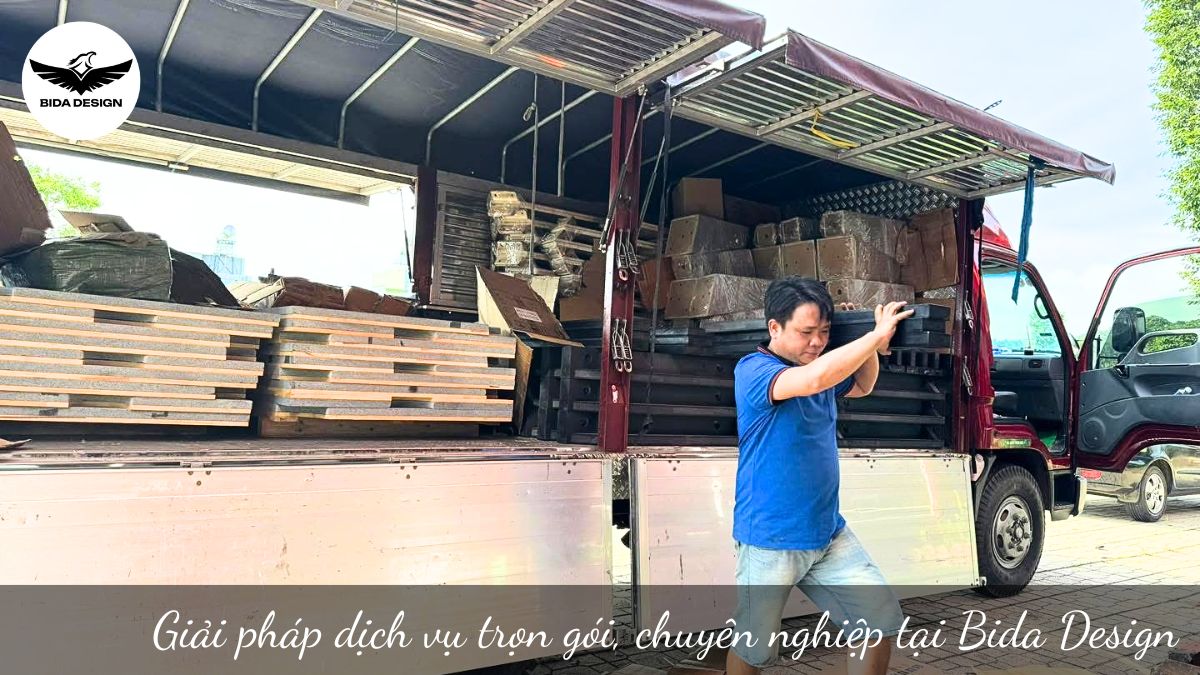 Giải pháp dịch vụ trọn gói, chuyên nghiệp tại Bida Design