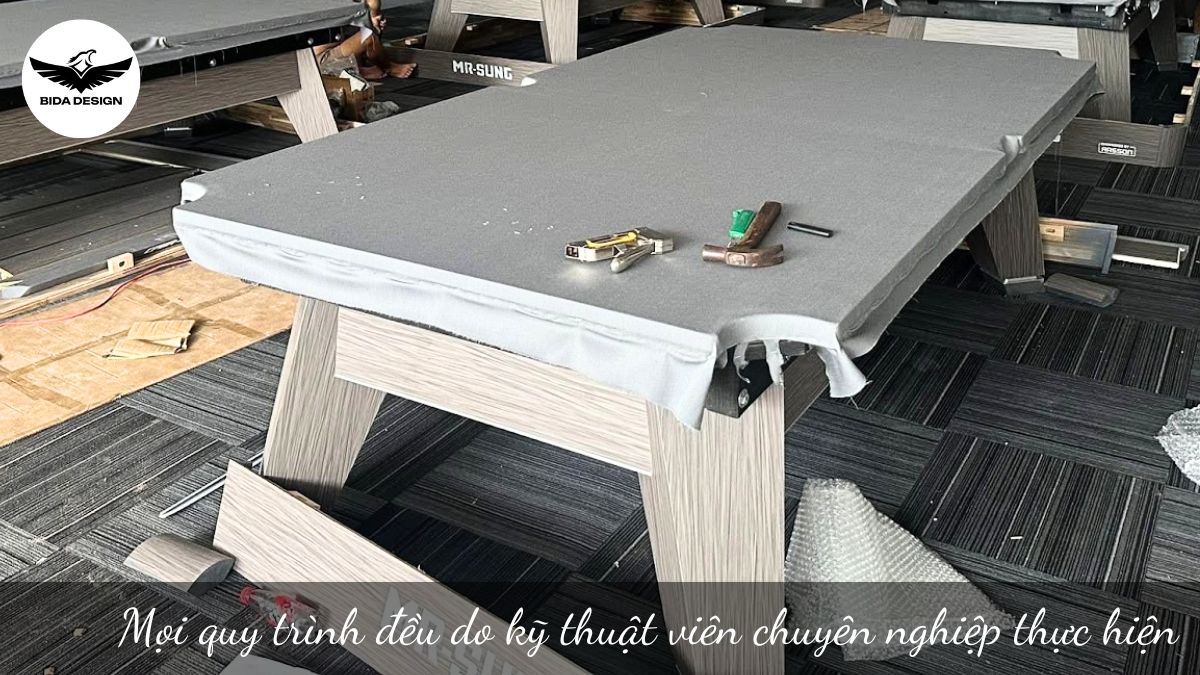 Mọi quy trình đều do kỹ thuật viên chuyên nghiệp thực hiện