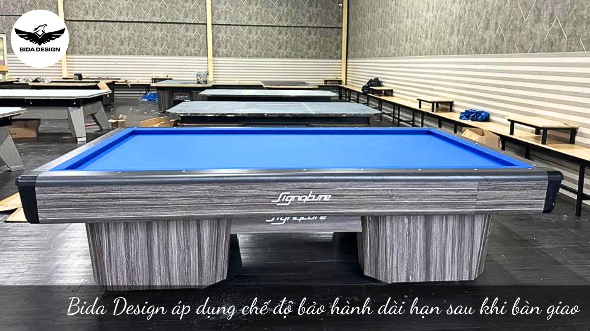 Bida Design áp dụng chế độ bảo hành dài hạn sau khi bàn giao