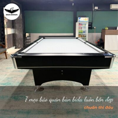 Mẹo bảo quản bàn bida