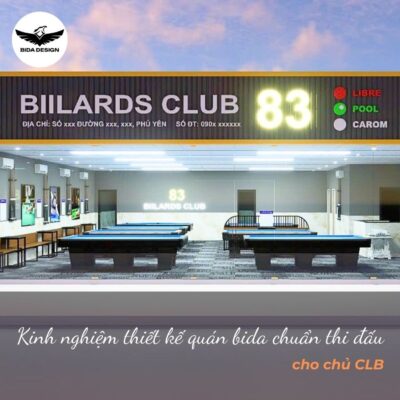 Thiết kế quán bida