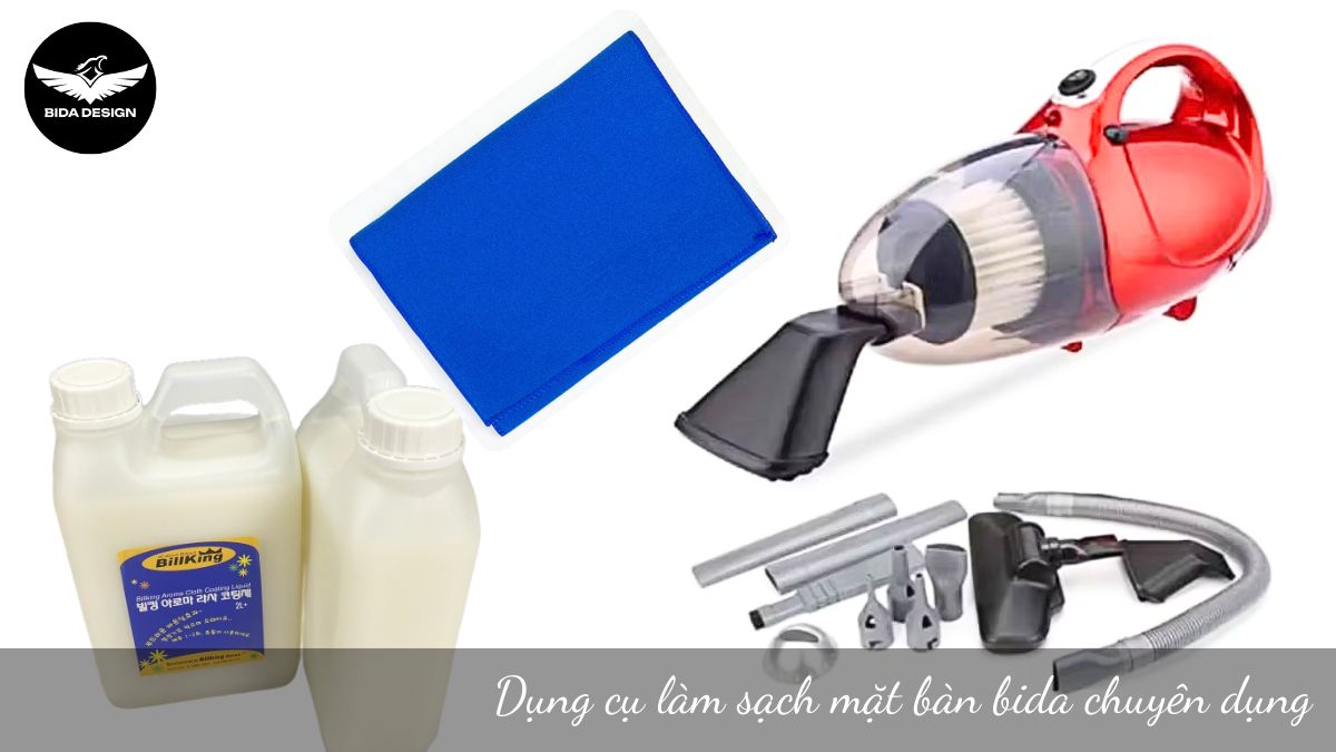 Dụng cụ làm sạch mặt bàn bida chuyên dụng
